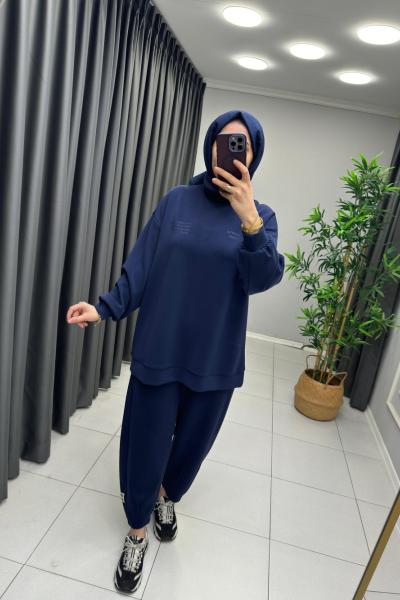 Relax Takım Premium Oysho  Lacivert