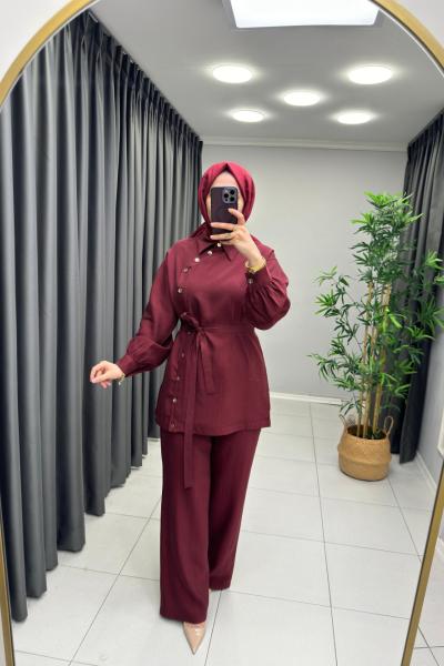 Luven Tensel Takım Bordo