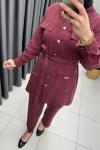 Yasmin Tensel Takım  Bordo
