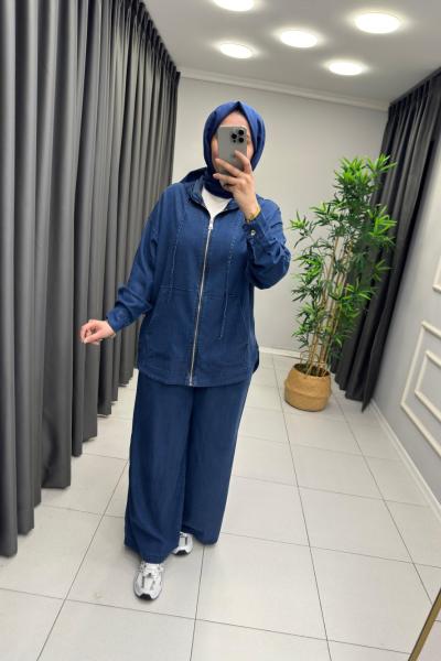 Relax Tensel Kot Takım  Lacivert