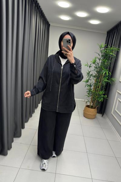 Relax Tensel Kot Takım  Siyah