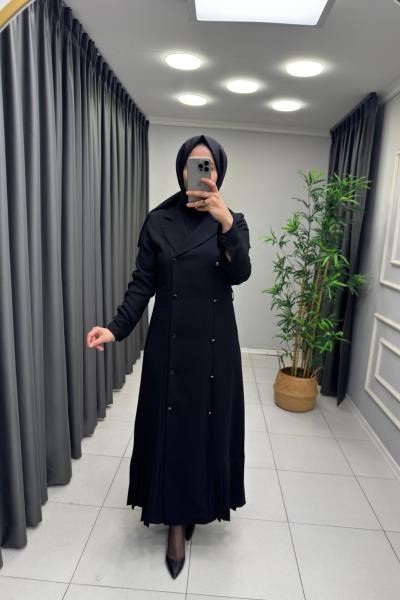 Eliz Ferace Elbise Siyah