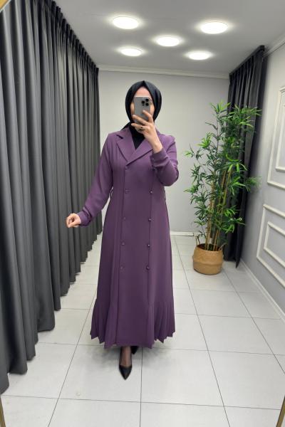 Eliz Ferace Elbise Mor
