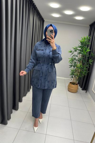 Stella İpek Qupra Takım Lacivert