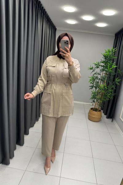 Stella İpek Qupra Takım Bej