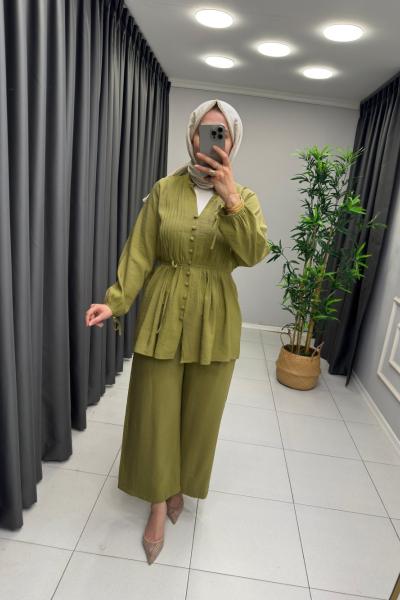 Mihra Takım  Yağ Yeşili