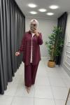 Noshe Tensel Takım  Bordo