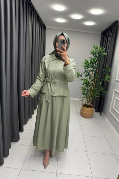 Arya Etekli Takım  Mint Yeşili