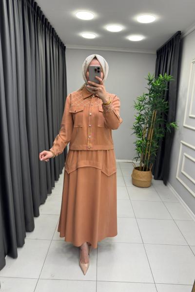 Lina Etekli Takım Somon