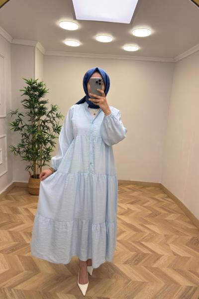 Çağla Elbise Bebe Mavisi