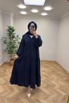 Çağla Elbise Lacivert