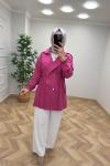 Benatu Qupra Ceket  Fuşya