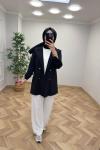 Qupra Blazer Ceket  Siyah