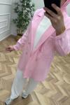 Qupra Blazer Ceket  Pembe