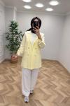 Qupra Blazer Ceket  Sarı