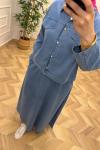 Relax Tensel Etekli Takım  Mavi