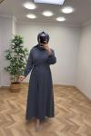 Nage  Tensel Elbise  Antrasit