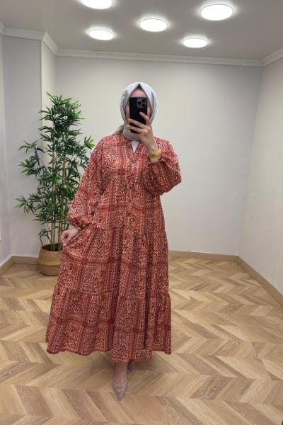 Aşhilda Mango Elbise  Kremit