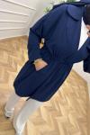Eylül Bağcıklı  Ceket  Lacivert