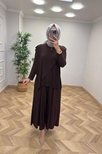 Asimetrik Sandy  Takım  Acı Kahve