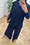 Asimetrik Sandy  Takım  Lacivert