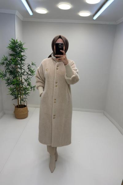 Uzun Angora Kaban  Krem