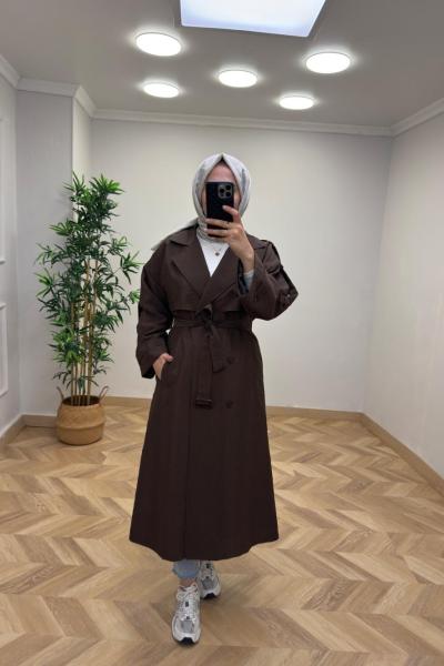 Eva Trençkot  Kahverengi