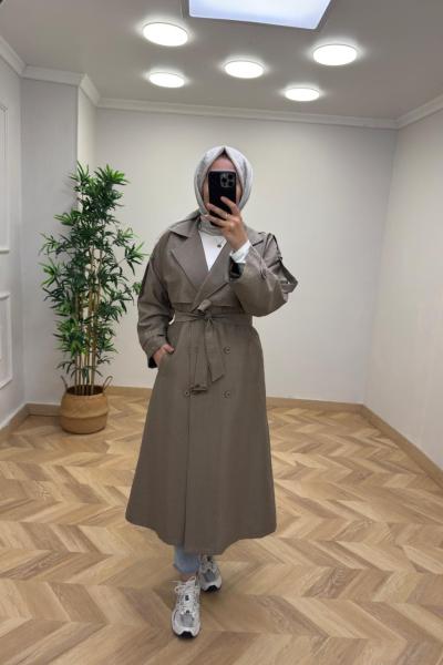 Eva Trençkot  Taş Rengi