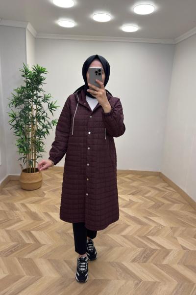 Pera Kapitone Kap Bordo