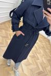 Noya Trençkot Lacivert