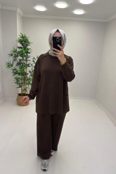 Pita Oysho Takım Kahverengi