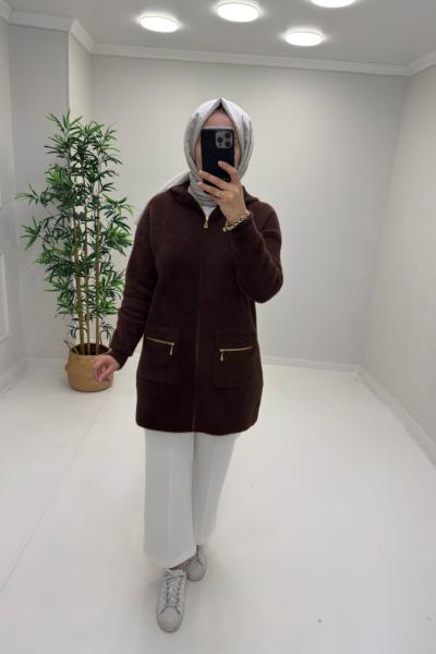 Angora Kap Kahverengi