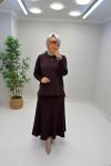 Naz Merserize Etekli Takım  Acı Kahve