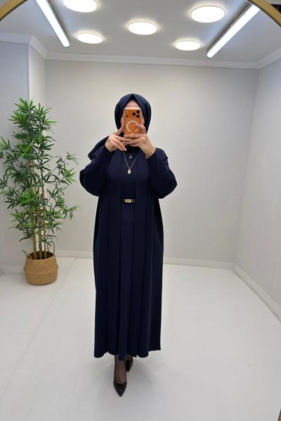 Bera İç Elbiseli Hırka Takım Lacivert