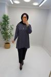Yonca Merserize Tunik Antrasit