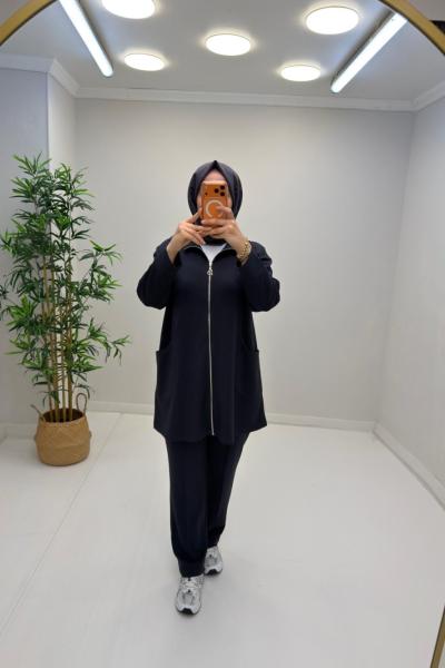 Vesna Pantolonlu Takım Antrasit