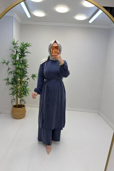 Leyla Qupra Takım Mavi