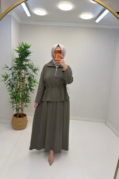 Elçin Etekli Takım Yeşil