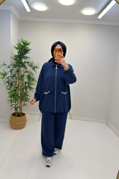 Selin Taşlı Takım Mavi