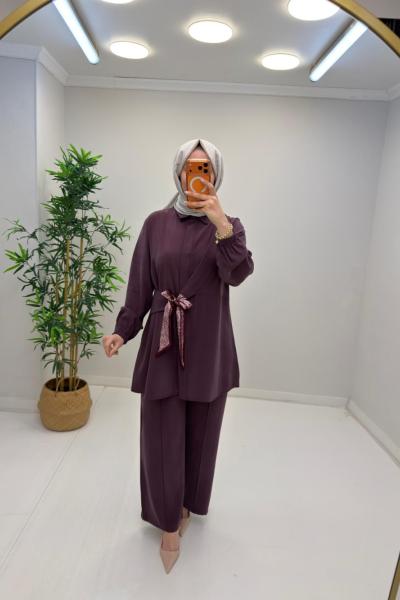 Çisem Qupra Takım Mürdüm