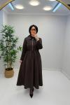 Noya Elbise Kahverengi