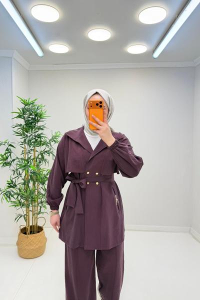 Melodi Qupra Takım Mürdüm