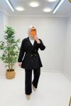 Parla Ceketli Takım  Siyah