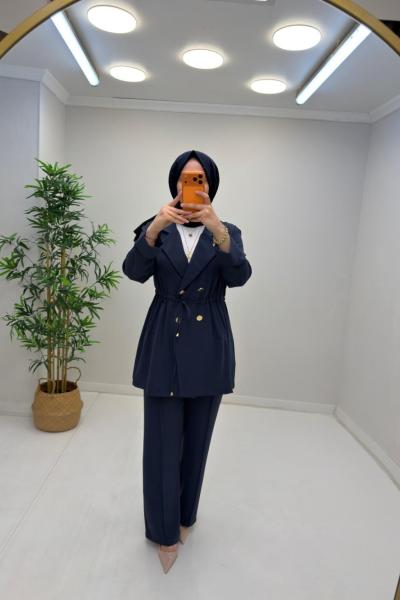 Parla Ceketli Takım  Lacivert