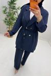 Parla Ceketli Takım  Lacivert