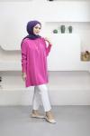 Noshe Cupra Tunik Pembe