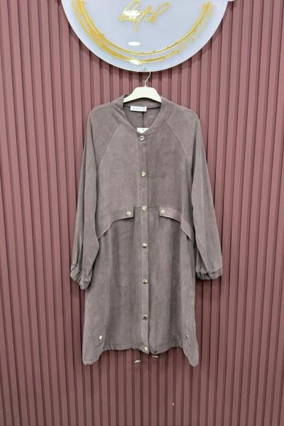 Mina Cupra Kap Kahverengi