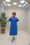 LOTUS %100 PAMUK COTTON GÖMLEK Mavi