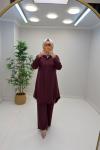 Bella Tensel Takım Bordo