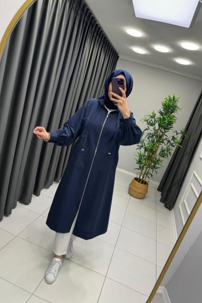 MARCHA PAMUKLU PARAŞÜT KUMAŞ KAP - Lacivert